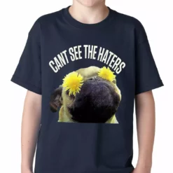 Bewild Cool Funny & Offensive Can't See The Haters Funny Pug Kids T-shirt 17 Bewild Cool Funny & Offensive Can't See The Haters Funny Pug Kids T-shirt