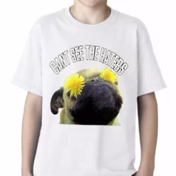 Bewild Cool Funny & Offensive Can't See The Haters Funny Pug Kids T-shirt 20 Bewild Cool Funny & Offensive Can't See The Haters Funny Pug Kids T-shirt