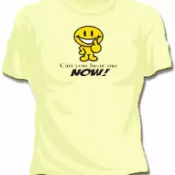 Bewild Can You Hear Me Now Girls T-Shirt Cool Funny & Offensive