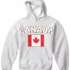 Bewild Canada Vintage Flag International Hoodie Nationality & Ethnic