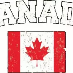 Bewild Canada Vintage Flag International Hoodie Nationality & Ethnic