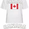 Bewild Nationality & Ethnic Canada Vintage Flag International Mens T-Shirt
