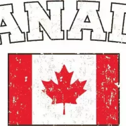 Bewild Nationality & Ethnic Canada Vintage Flag International Mens T-Shirt