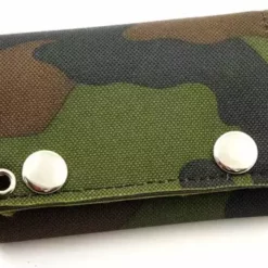 Bewild Canvas Camouflage Chain Wallet
