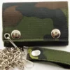 Bewild Canvas Camouflage Chain Wallet