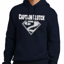 Bewild Captain Clutch #2 Pinstripe Baseball Adult Hoodie