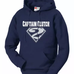 Bewild Captain Clutch #2 Pinstripe Baseball Adult Hoodie