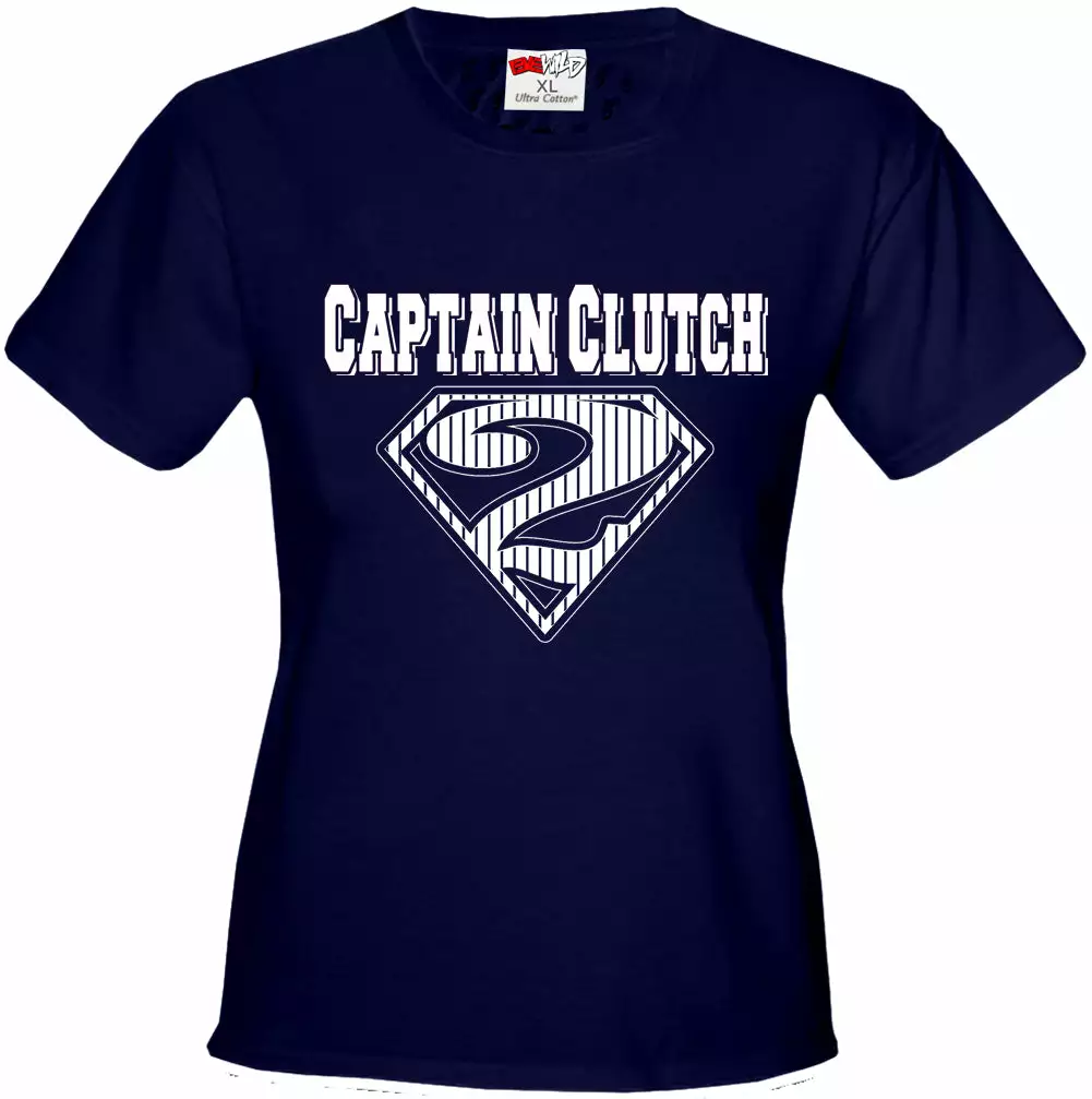 Bewild Captain Clutch #2 Pinstripe Baseball Girl's T-Shirt Sport Inspiration 5 Bewild Captain Clutch #2 Pinstripe Baseball Girl's T-Shirt Sport Inspiration
