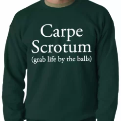 Bewild Carpe Scrotum - Grab Life By The Balls Crewneck