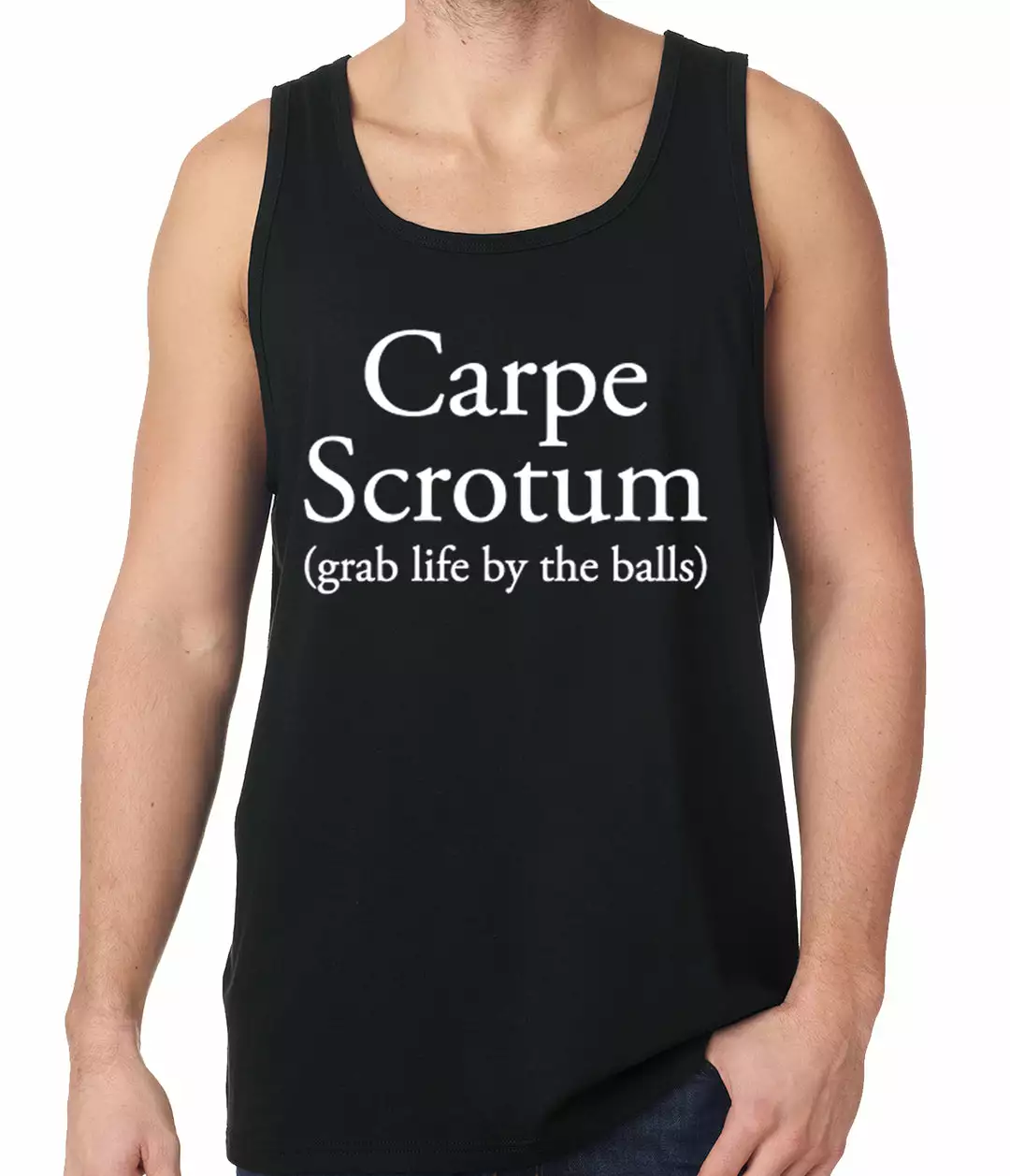 Bewild Cool Funny & Offensive Carpe Scrotum - Grab Life By The Balls Tanktop 4 Bewild Cool Funny & Offensive Carpe Scrotum - Grab Life By The Balls Tanktop