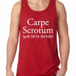 Bewild Cool Funny & Offensive Carpe Scrotum - Grab Life By The Balls Tanktop 9 Bewild Cool Funny & Offensive Carpe Scrotum - Grab Life By The Balls Tanktop