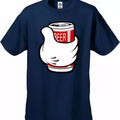 Bewild Cool Funny & Offensive Cartoon Hand Beer Can Men's T-Shirt 20 Bewild Cool Funny & Offensive Cartoon Hand Beer Can Men's T-Shirt