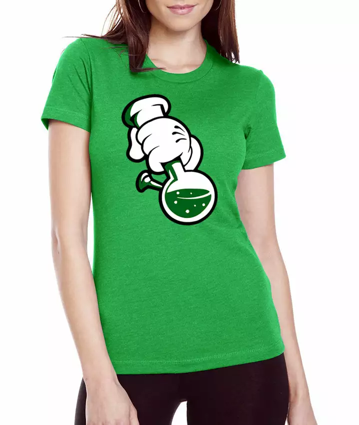 Bewild Cartoon Hands Bong Rip Girl's T-Shirt 5 Bewild Cartoon Hands Bong Rip Girl's T-Shirt