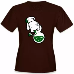 Bewild Cartoon Hands Bong Rip Girl's T-Shirt 16 Bewild Cartoon Hands Bong Rip Girl's T-Shirt