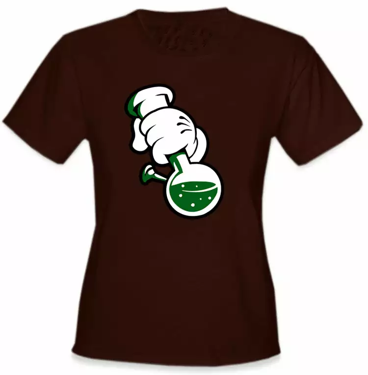 Bewild Cartoon Hands Bong Rip Girl's T-Shirt 7 Bewild Cartoon Hands Bong Rip Girl's T-Shirt