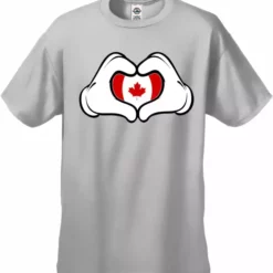 Bewild Cool Funny & Offensive Cartoon Hands Canadian Flag Men's T-Shirt 14 Bewild Cool Funny & Offensive Cartoon Hands Canadian Flag Men's T-Shirt