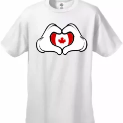 Bewild Cool Funny & Offensive Cartoon Hands Canadian Flag Men's T-Shirt 16 Bewild Cool Funny & Offensive Cartoon Hands Canadian Flag Men's T-Shirt