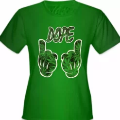 Bewild Cool Funny & Offensive Cartoon Hands Dope Pot Leaf Pattern Girl's T-Shirt 17 Bewild Cool Funny & Offensive Cartoon Hands Dope Pot Leaf Pattern Girl's T-Shirt