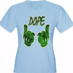 Bewild Cool Funny & Offensive Cartoon Hands Dope Pot Leaf Pattern Girl's T-Shirt 18 Bewild Cool Funny & Offensive Cartoon Hands Dope Pot Leaf Pattern Girl's T-Shirt