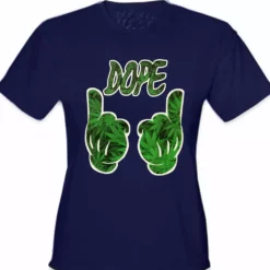Bewild Cool Funny & Offensive Cartoon Hands Dope Pot Leaf Pattern Girl's T-Shirt 21 Bewild Cool Funny & Offensive Cartoon Hands Dope Pot Leaf Pattern Girl's T-Shirt