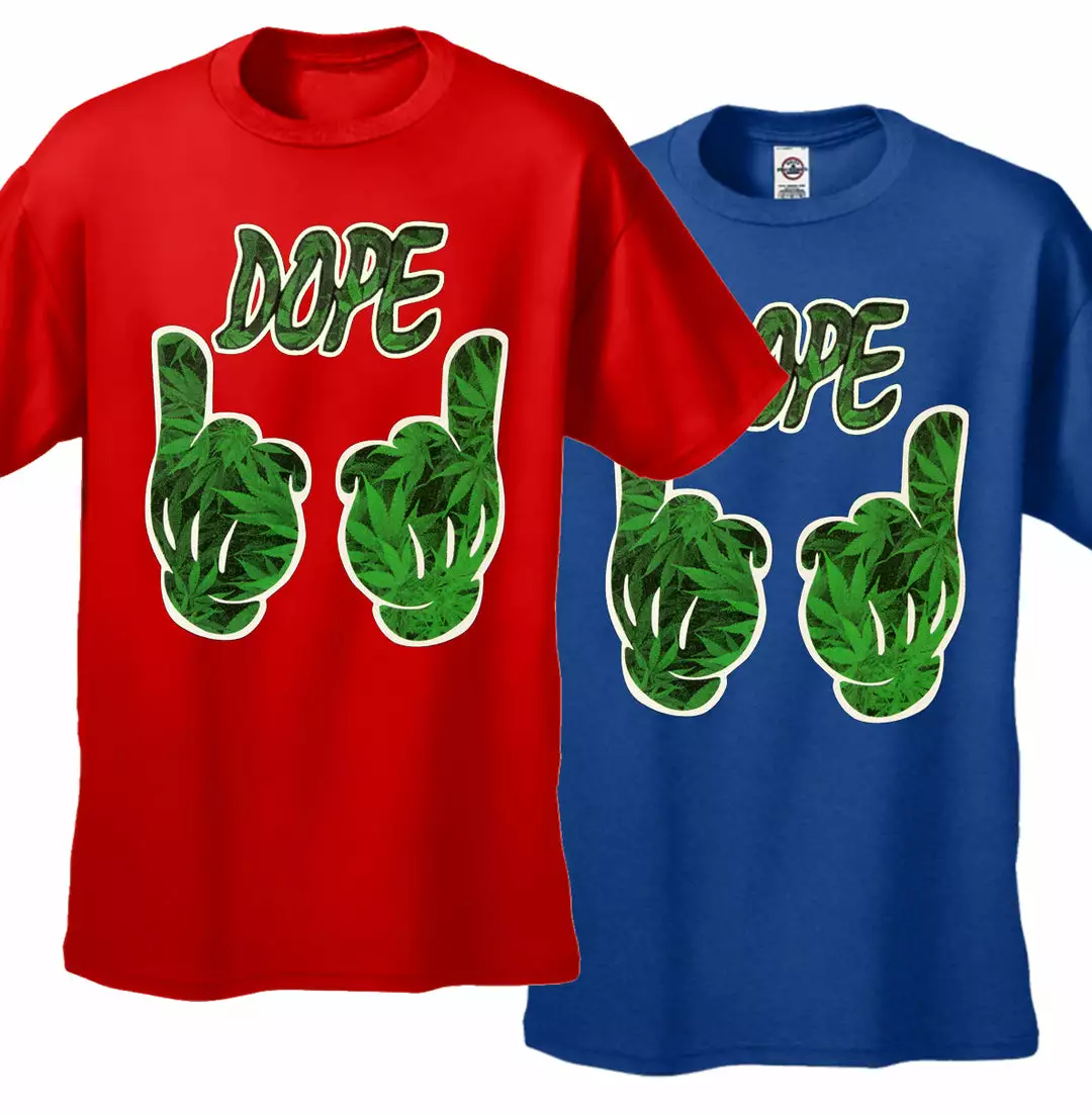 Bewild Cool Funny & Offensive Cartoon Hands Dope Pot Leaf Pattern Men's T-Shirt 13 Bewild Cool Funny & Offensive Cartoon Hands Dope Pot Leaf Pattern Men's T-Shirt