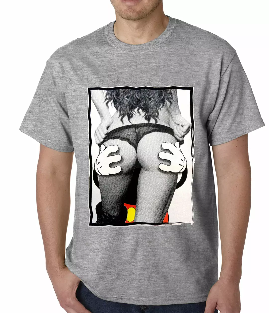 Bewild Cool Funny & Offensive Cartoon Hands Getting A Feel Butt Mens T-shirt 6 Bewild Cool Funny & Offensive Cartoon Hands Getting A Feel Butt Mens T-shirt