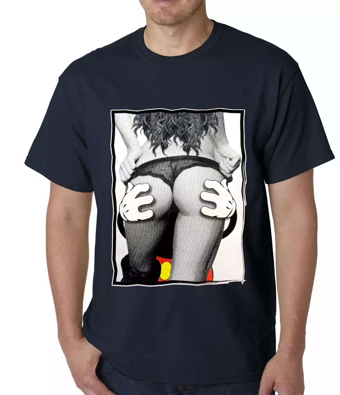 Bewild Cool Funny & Offensive Cartoon Hands Getting A Feel Butt Mens T-shirt 10 Bewild Cool Funny & Offensive Cartoon Hands Getting A Feel Butt Mens T-shirt