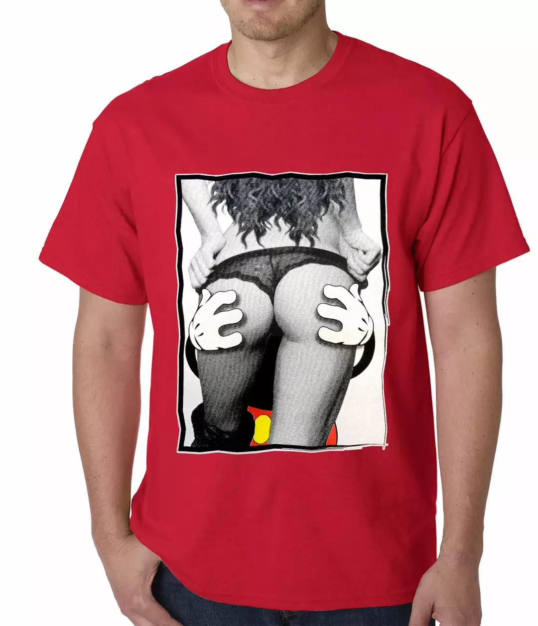 Bewild Cool Funny & Offensive Cartoon Hands Getting A Feel Butt Mens T-shirt 11 Bewild Cool Funny & Offensive Cartoon Hands Getting A Feel Butt Mens T-shirt