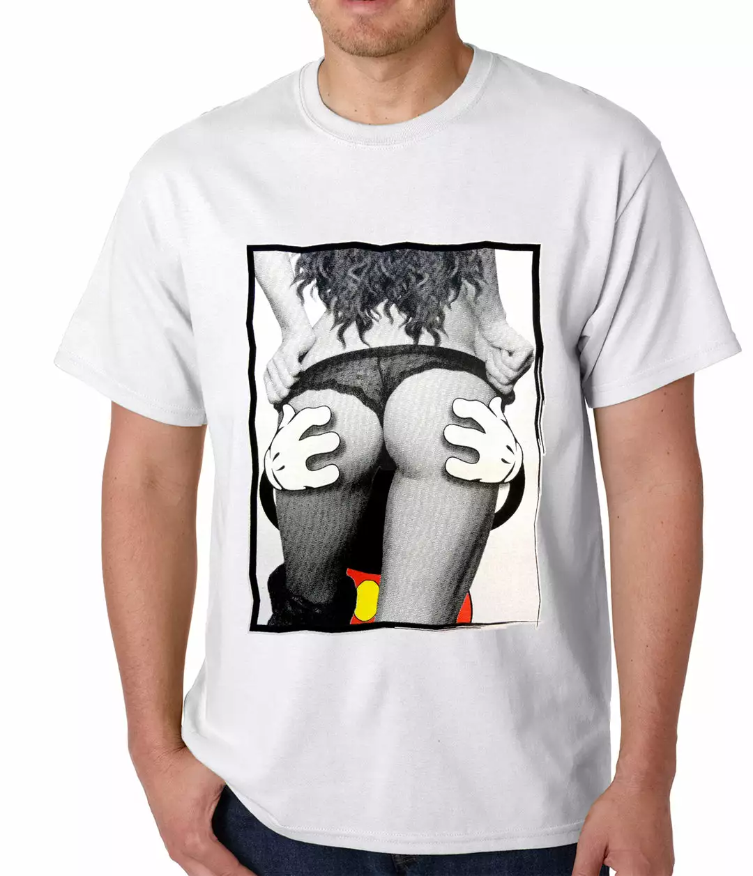 Bewild Cool Funny & Offensive Cartoon Hands Getting A Feel Butt Mens T-shirt 13 Bewild Cool Funny & Offensive Cartoon Hands Getting A Feel Butt Mens T-shirt