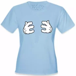 Bewild Cartoon Hands Grabbing Girls T-Shirt Cool Funny & Offensive