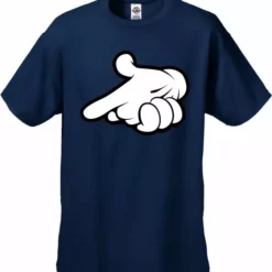 Bewild Cartoon Hands Gun Men's T-Shirt 21 Bewild Cartoon Hands Gun Men's T-Shirt