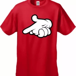 Bewild Cartoon Hands Gun Men's T-Shirt 22 Bewild Cartoon Hands Gun Men's T-Shirt