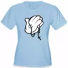 Bewild Cartoon Hands Praying Girl's T-Shirt