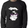 Bewild Cartoon Hands - Purple Drink Adult Crewneck