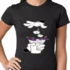 Bewild Cartoon Hands - Purple Drink Ladies T-shirt Cool Funny & Offensive