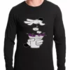 Bewild Cartoon Hands - Purple Drink Thermal Shirt