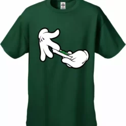 Bewild Cartoon Hands Roll A Joint Men's T-Shirt Cool Funny & Offensive 18 Bewild Cartoon Hands Roll A Joint Men's T-Shirt Cool Funny & Offensive