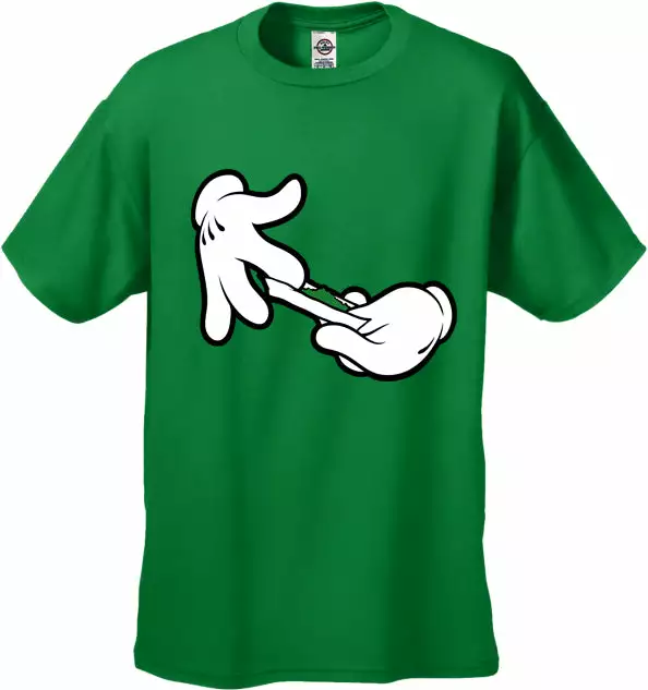 Bewild Cartoon Hands Roll A Joint Men's T-Shirt Cool Funny & Offensive 8 Bewild Cartoon Hands Roll A Joint Men's T-Shirt Cool Funny & Offensive