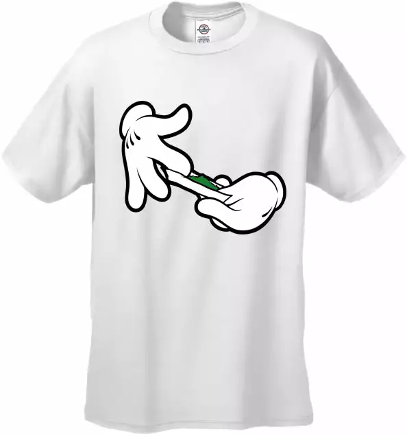 Bewild Cartoon Hands Roll A Joint Men's T-Shirt Cool Funny & Offensive 13 Bewild Cartoon Hands Roll A Joint Men's T-Shirt Cool Funny & Offensive