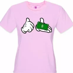 Bewild Cartoon Money Hands Girls T-Shirt Cool Funny & Offensive 14 Bewild Cartoon Money Hands Girls T-Shirt Cool Funny & Offensive