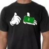 Bewild Cartoon Money Hands Men's T-Shirt Cool Funny & Offensive