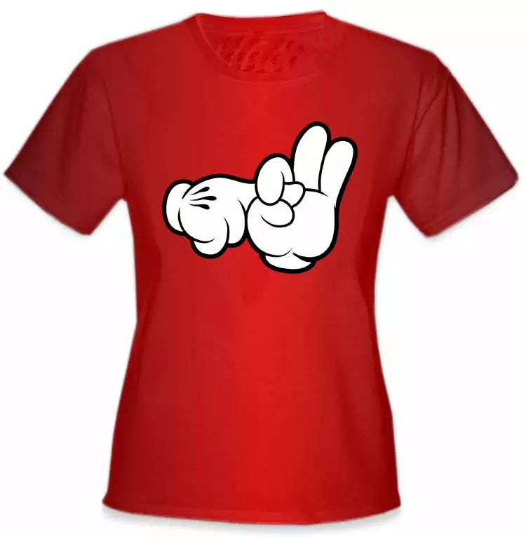 Bewild Cartoon Sex Hands Girl's T-Shirt 5 Bewild Cartoon Sex Hands Girl's T-Shirt