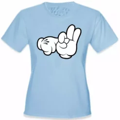 Bewild Cartoon Sex Hands Girl's T-Shirt 16 Bewild Cartoon Sex Hands Girl's T-Shirt