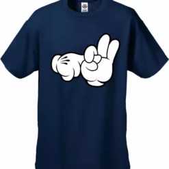 Bewild Cartoon Sex Hands Men's T-Shirt