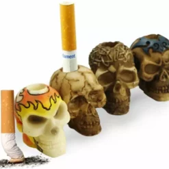 Bewild Ashtrays & Snuffers Catacomb Skulls Cigarette Snuffers