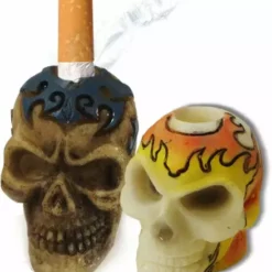 Bewild Ashtrays & Snuffers Catacomb Skulls Cigarette Snuffers
