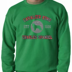 Bewild Sport Inspiration Cavalier King Charles Spaniel EST. 1500 Crewneck Sweatshirt 11 Bewild Sport Inspiration Cavalier King Charles Spaniel EST. 1500 Crewneck Sweatshirt