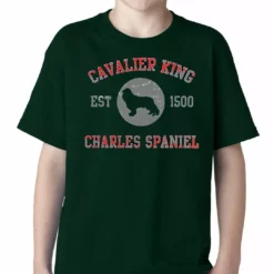 Bewild Cavalier King Charles Spaniel EST. 1500 Kids T-shirt Cool Funny & Offensive