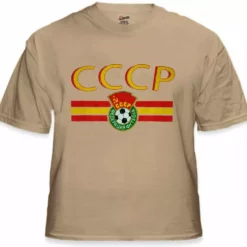 Bewild CCCP USSR Soviet Union Vintage Shield International Mens T-Shirt Nationality & Ethnic