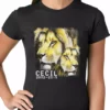 Bewild Cecil The Lion Tribute Shirt Ladies T-shirt Cool Funny & Offensive